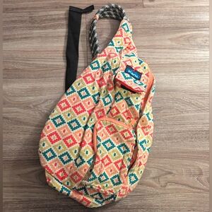 KAVU South West Chevron design sling hiking bag